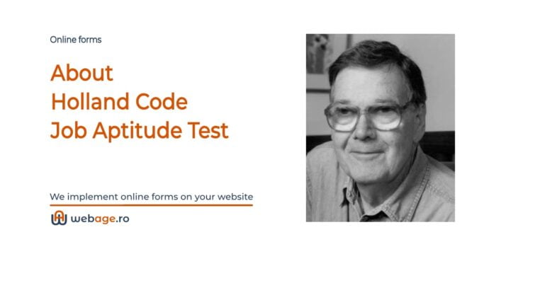 About Holland Code Job Aptitude Test
