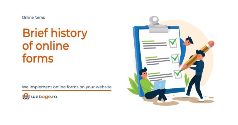 Brief history of online forms
