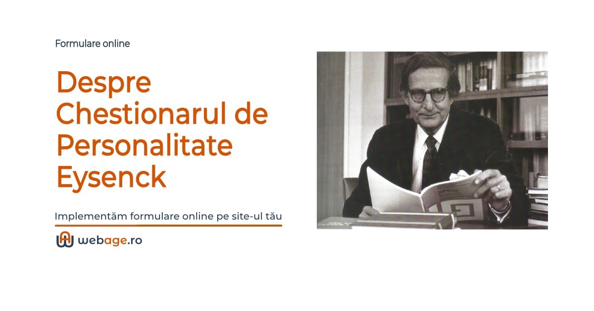 Despre chestionarul de personalitate Eysenck