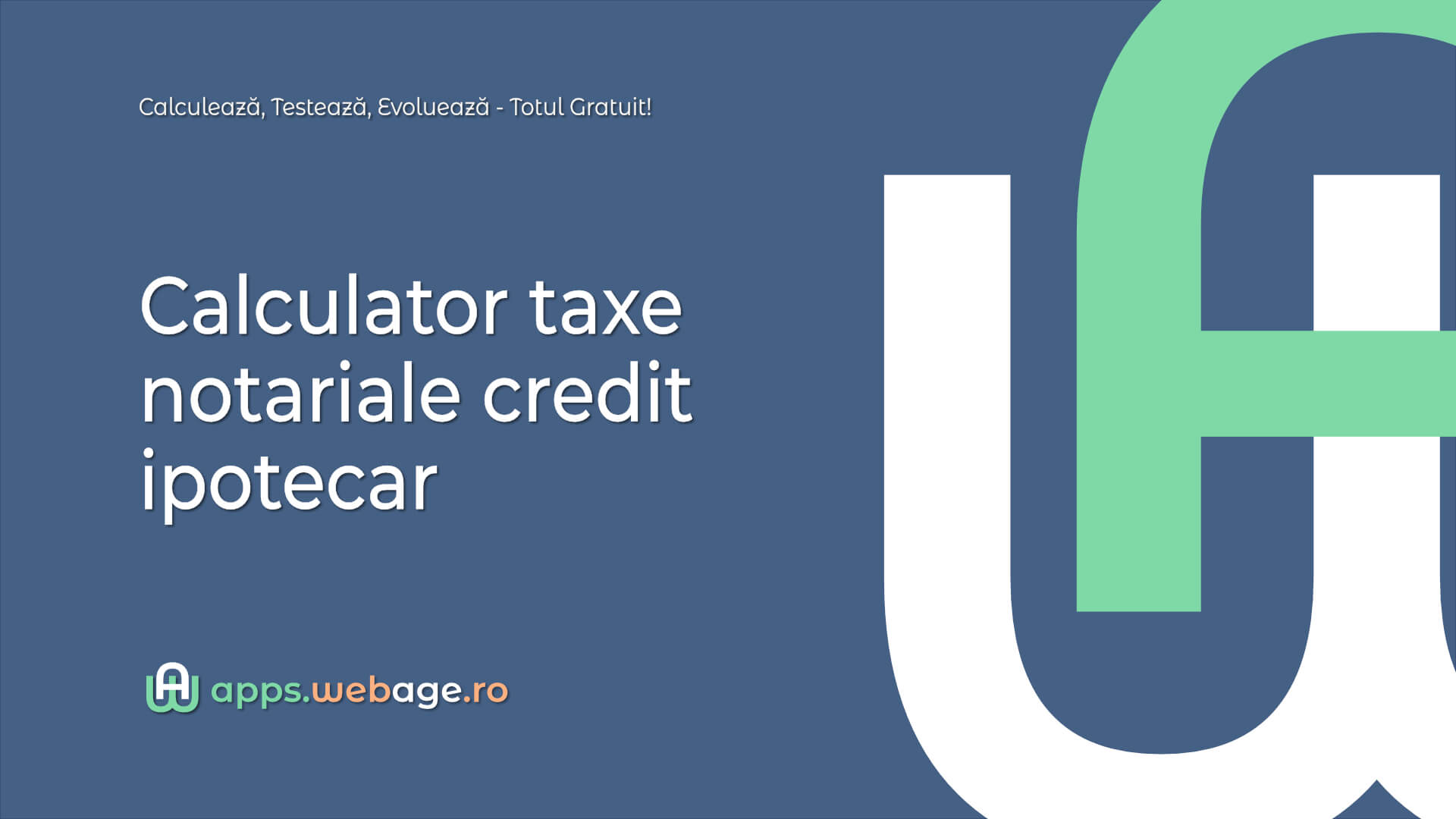 Calculator taxe notariale credit ipotecar