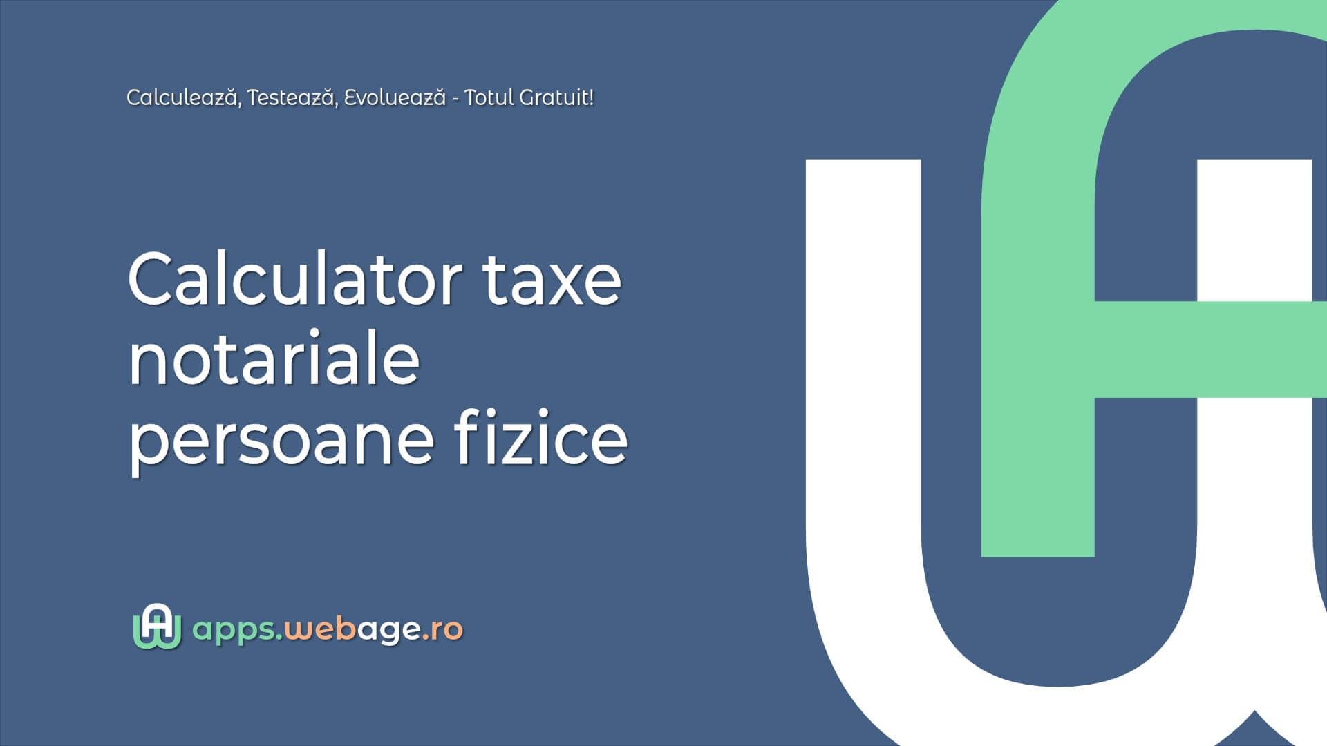 Calculator taxe notariale persoane fizice