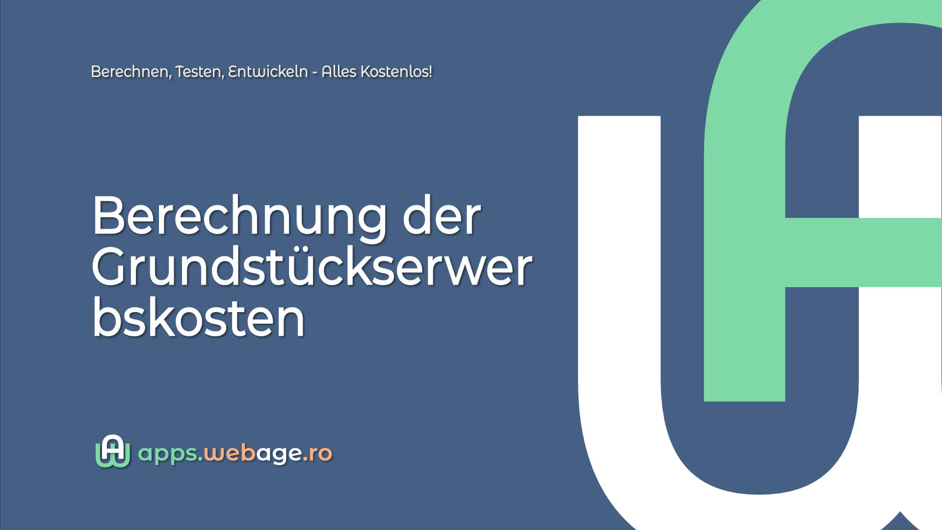 Berechnung der Grundstückserwerbskosten in Rumänien