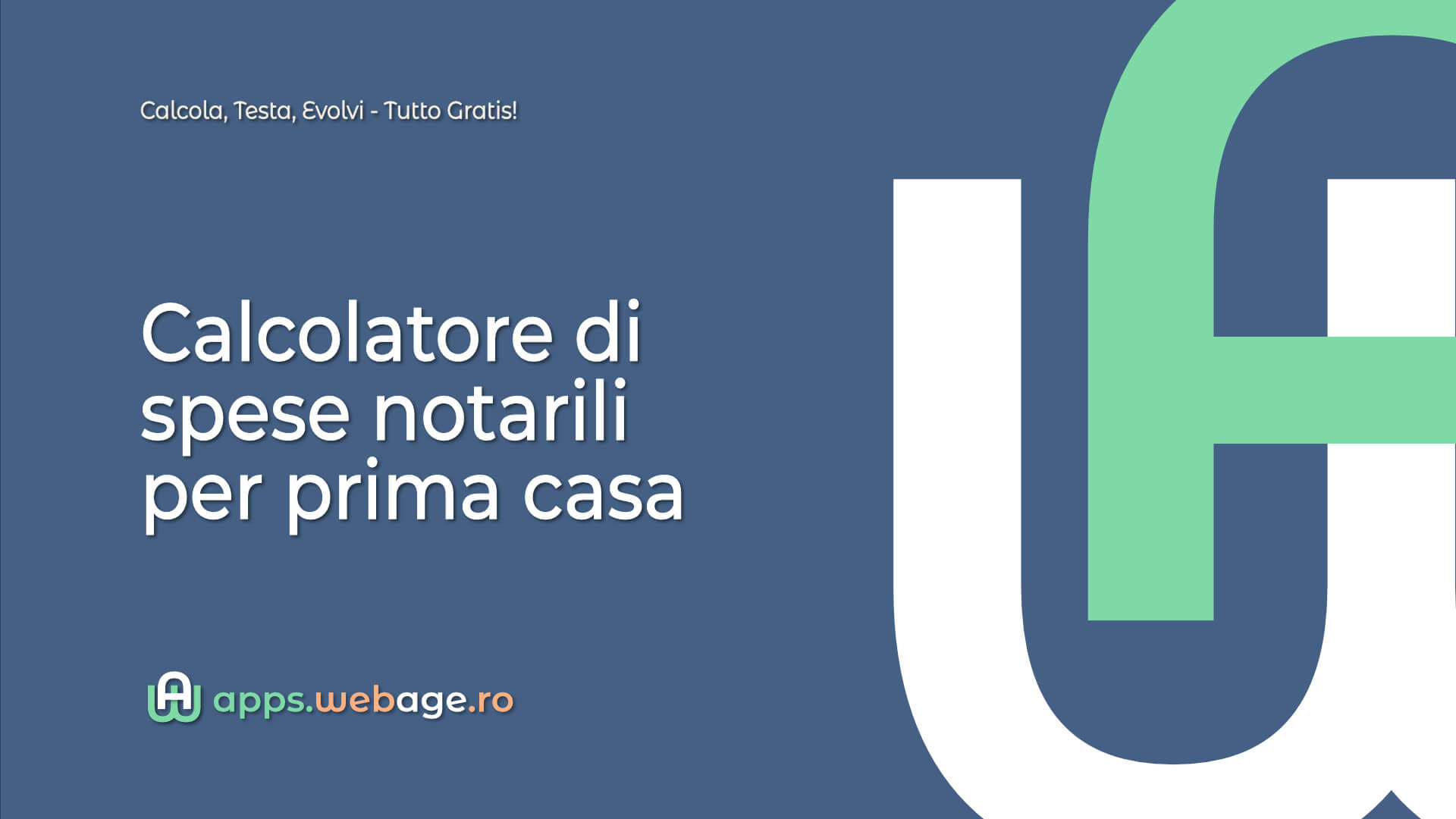 Calcolatore di spese notarili per prima casa