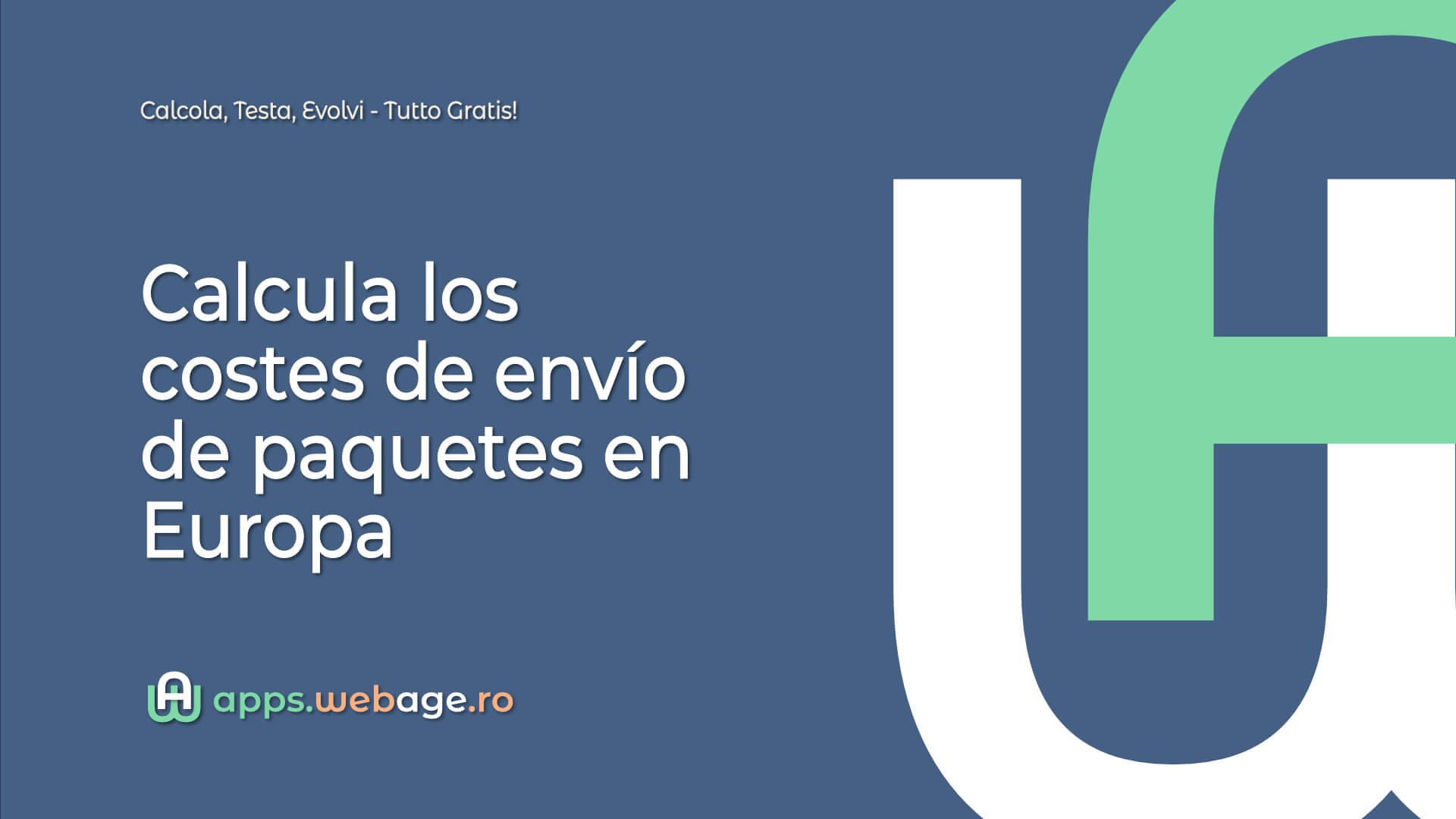 Calcula los costes de envío de paquetes en Europa