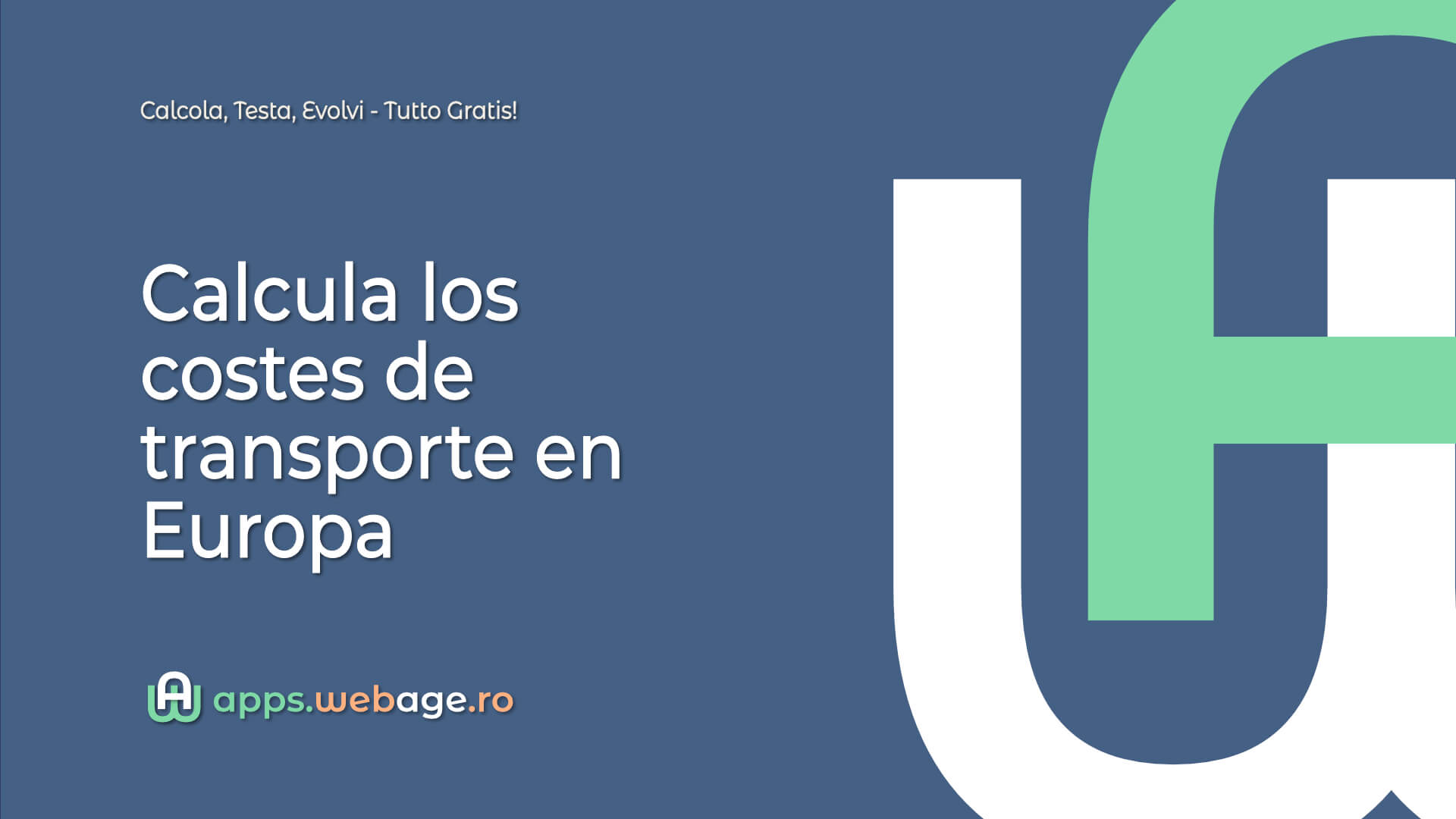Calcula los costes de transporte en Europa