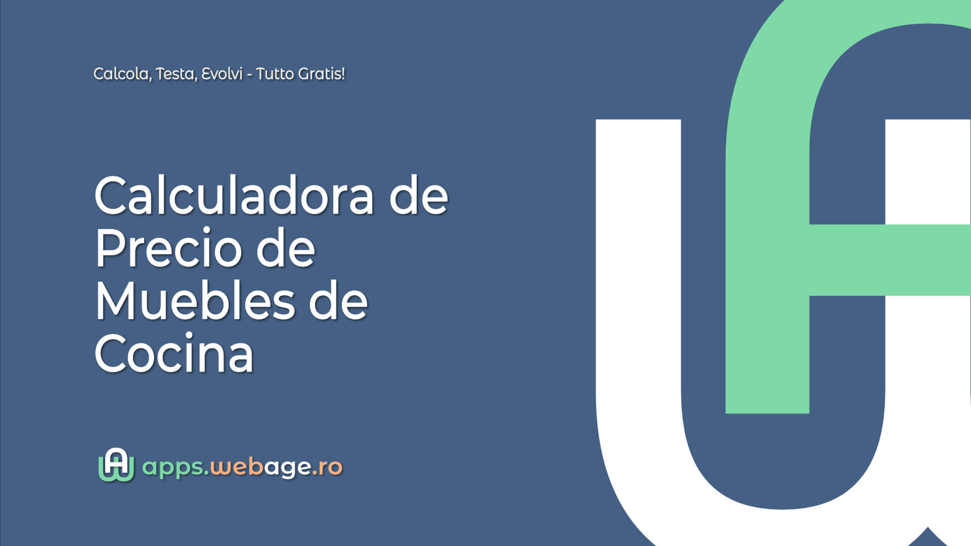 Calculadora de Precio de Muebles de Cocina