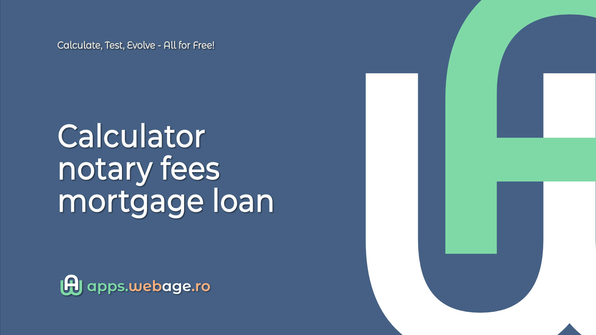Calculator notary fees mortgage loan
