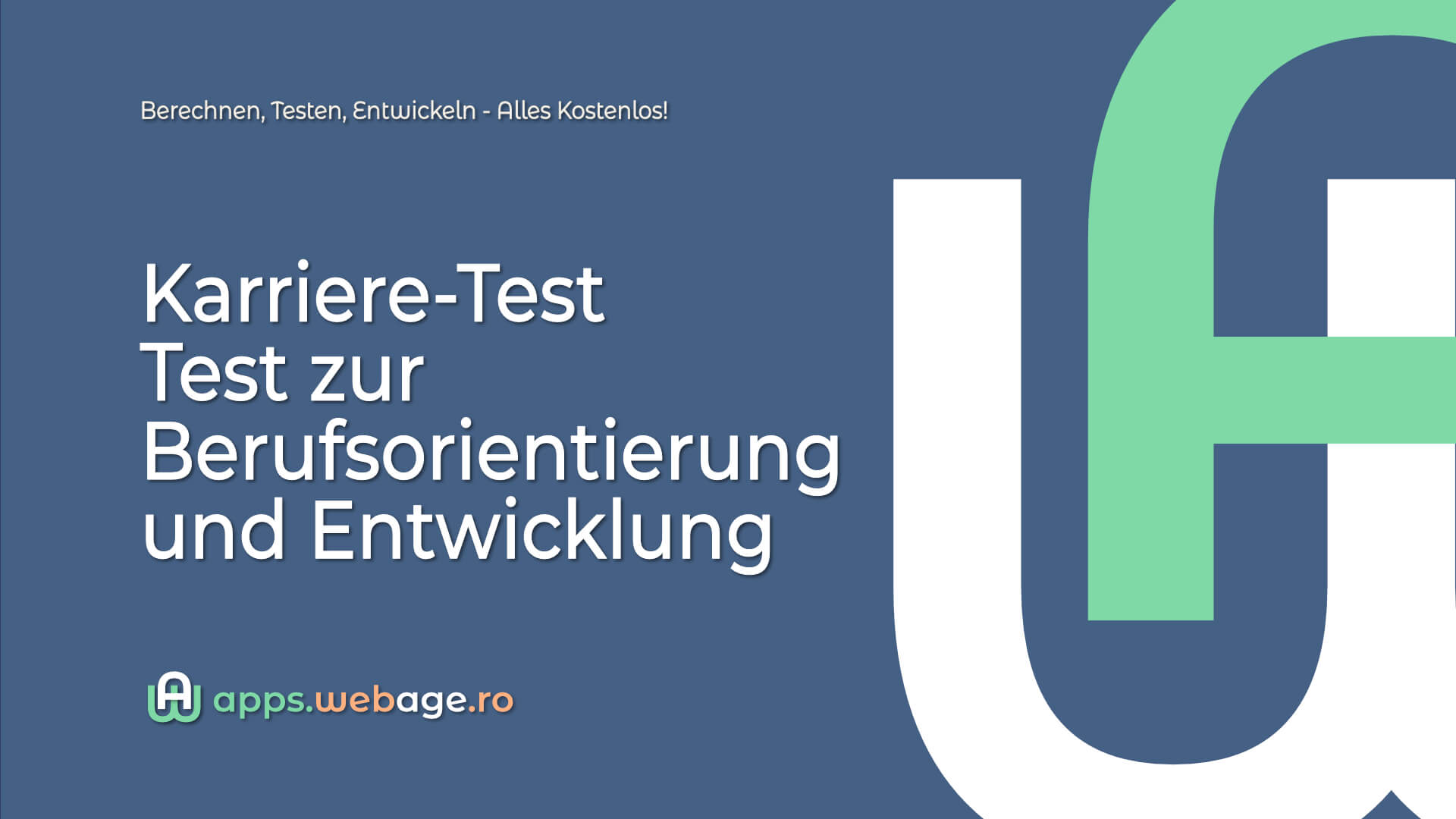 Test zur Berufsorientierung und Entwicklung