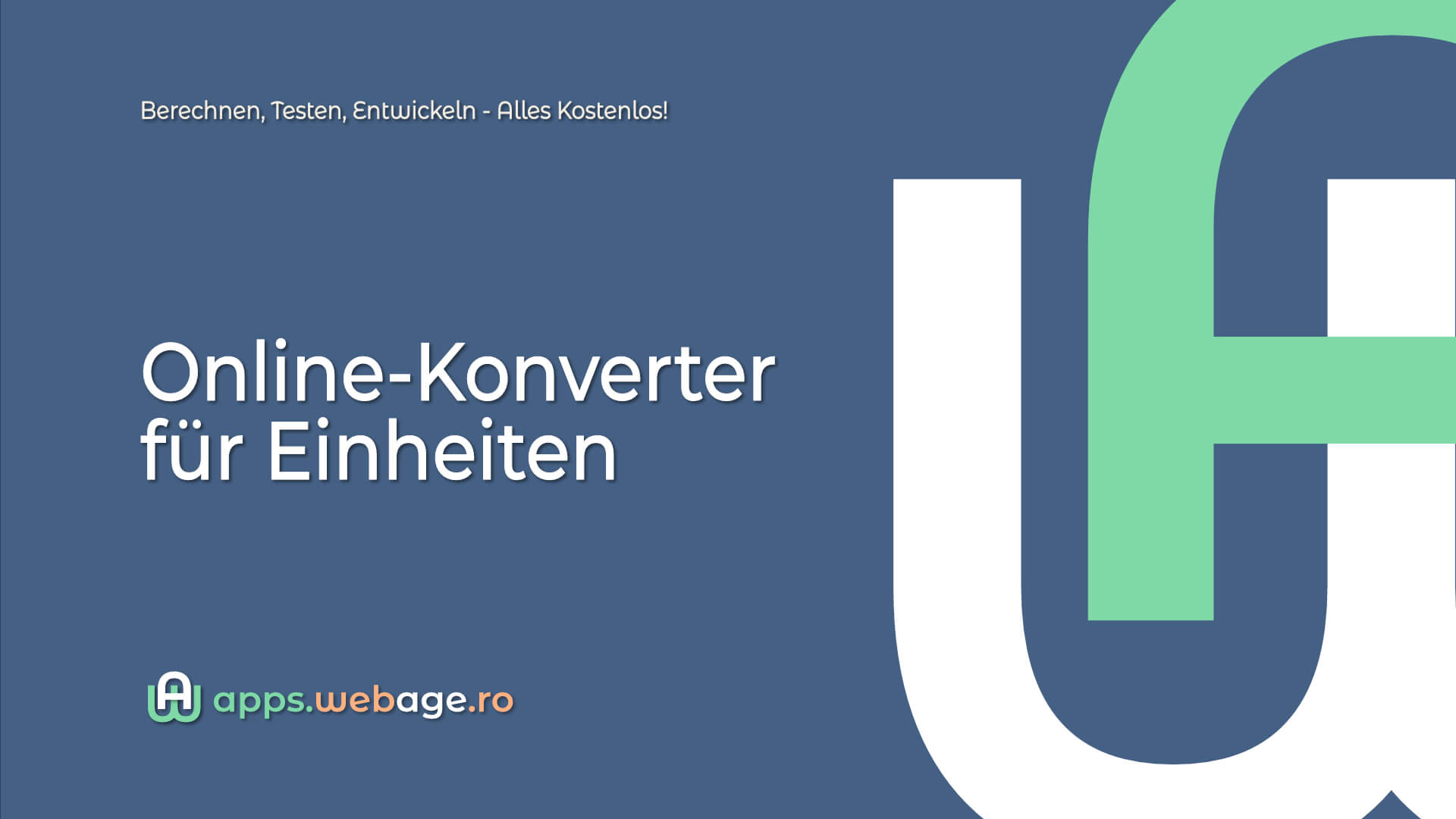Online-Konverter für Einheiten