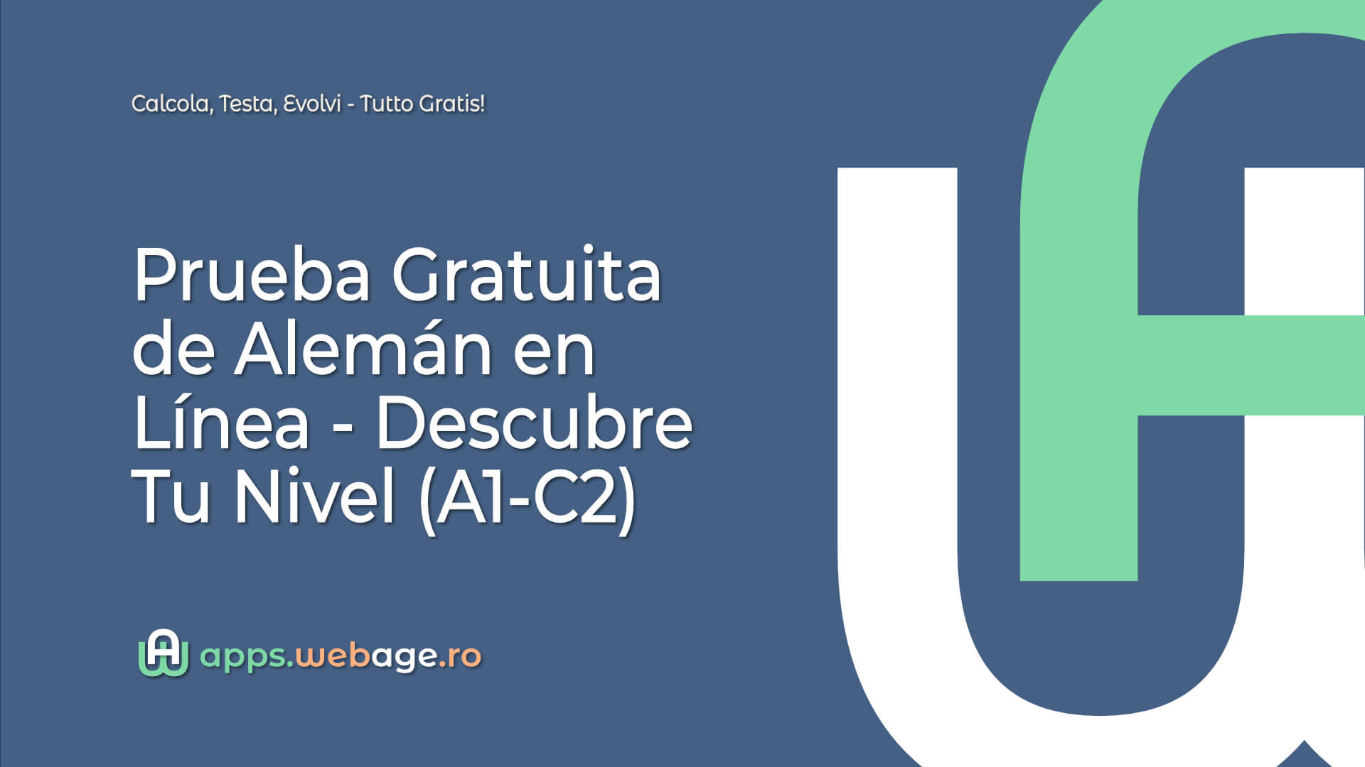 Prueba Gratuita de Alemán en Línea - Descubre Tu Nivel (A1-C2)