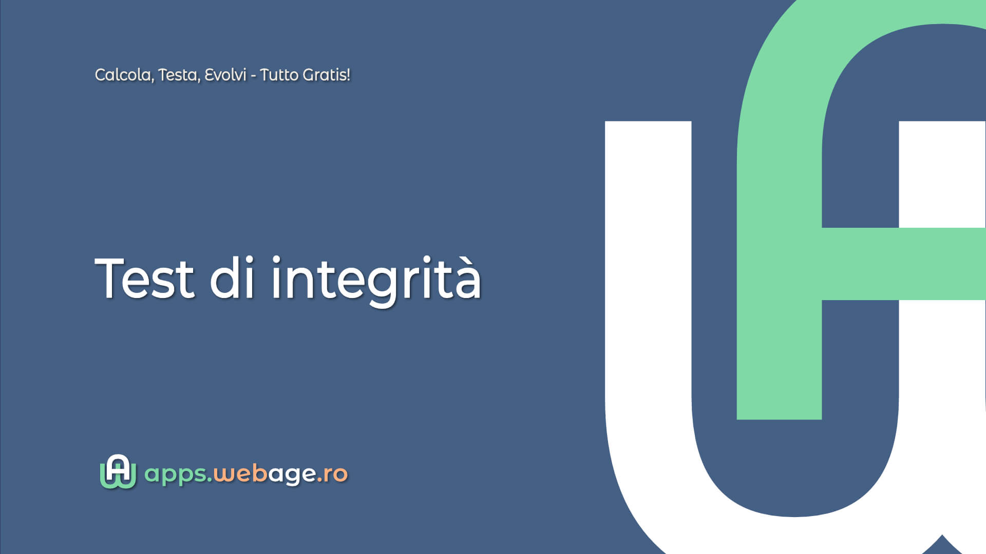 Test di integrità