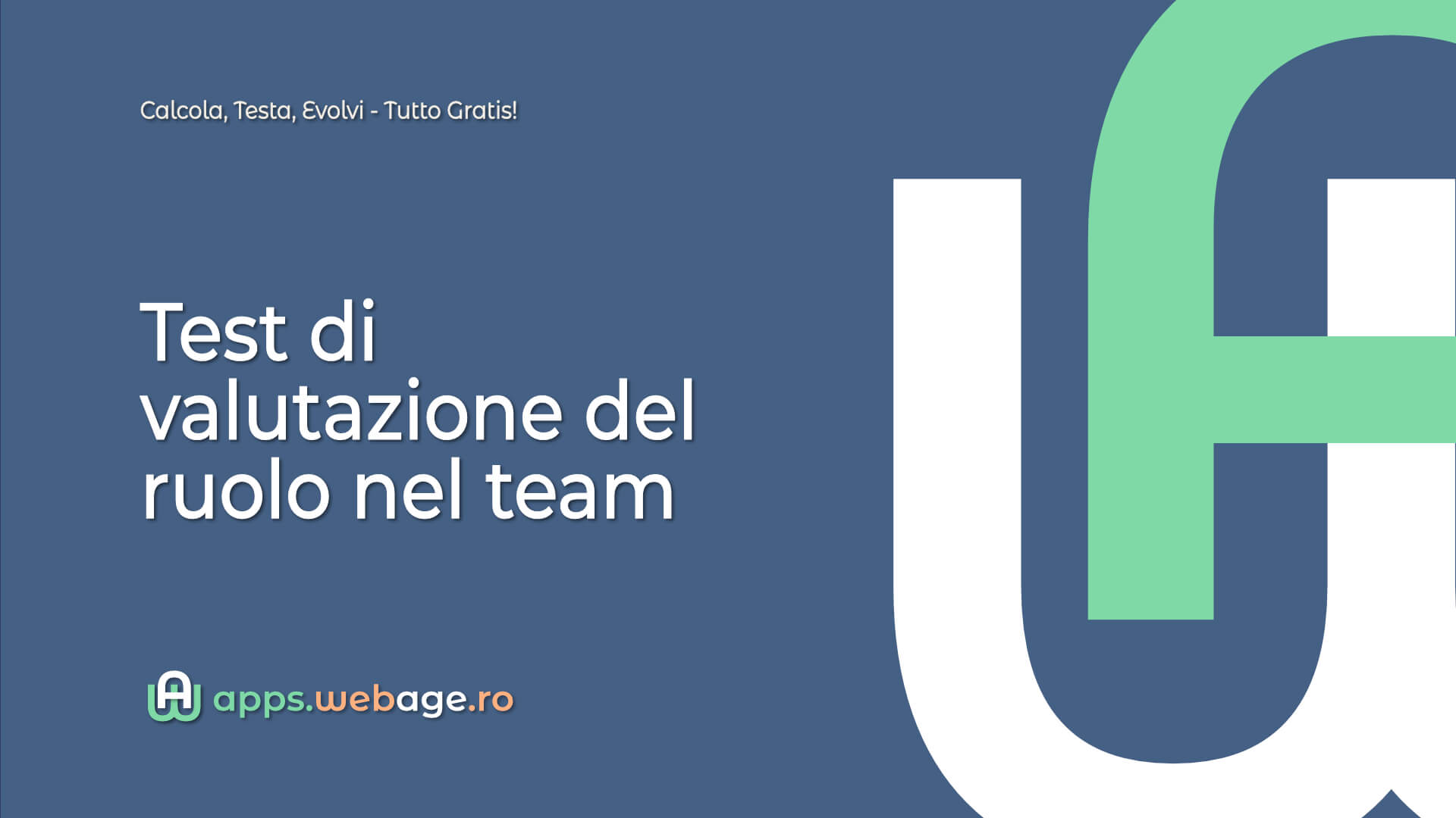 Test di valutazione del ruolo nel team