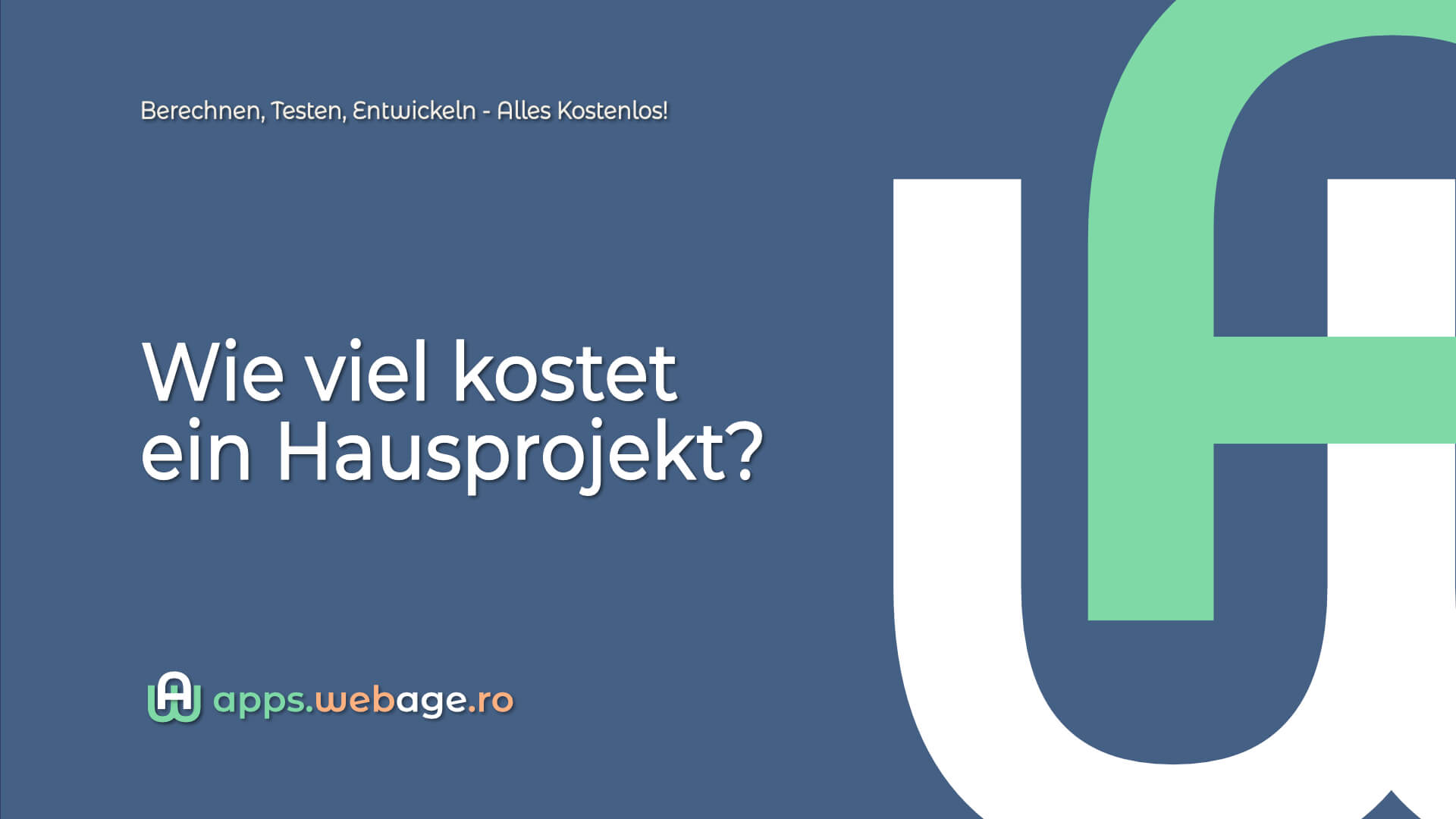 Wie viel kostet ein Hausprojekt