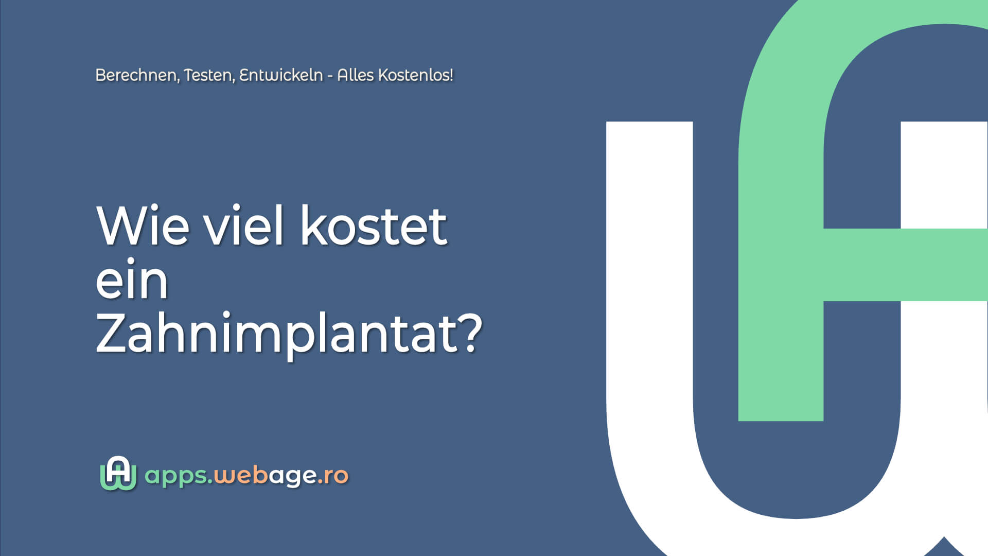 Wie viel kostet ein Zahnimplantat